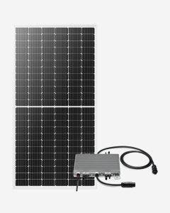 Kit Energia Solar 1,17kWp 585W 2kW-wifi 220V Cerâmico Elgin (com cabo de 10 metros preto + conectores MC4)