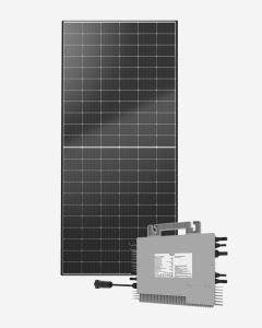 Kit Energia Solar 1,17kWp 585W 2,25kW-wifi 220V Metálico Elgin (com cabo de 10 metros preto + conectores MC4)
